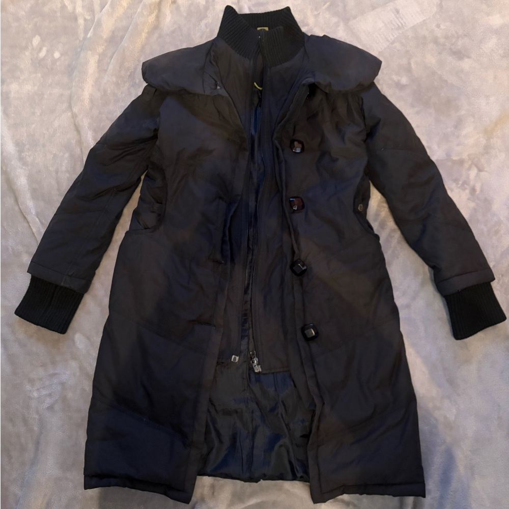 Cozy long puffer jacket